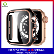 BassPal Ốp Tương Thích Với Apple Watch Ốp Bảo Vệ Chống Va Đập Màu Đen Che