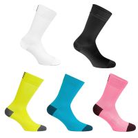 hotx【DT】 Non-slip Sport Socks Colorful Outdoor Breathable Cycling Soccer Anti-slip Road Football