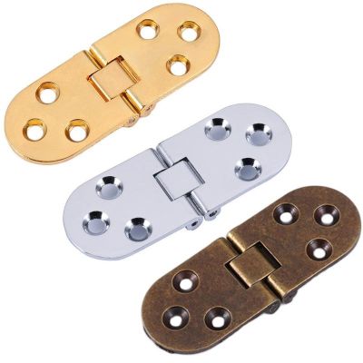 【CC】☸♚  1 Pcs Zinc Alloy Mounted Folding Hinges Supporting Table Cabinet Door Hinge hardware