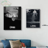 โปสเตอร์เกม Limbo Vedio ผ้าใบวาดภาพเกมนามธรรมศิลปะกำแพงแรงบันดาลใจเกมสมัยใหม่ตกแต่งบ้านห้อง Cuadros ผ้าใบลายพิมพ์ A238132จิตรกรรมฝาผนัง