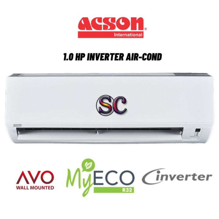 Acson 10hp R32 Inverter Air Conditioner A3wmy10na3lcy10f Lazada 8305