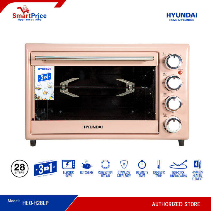 Hyundai Electric Oven 28L 2in1 HEOH28LP Lazada PH