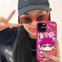 เคส RouJiang สำหรับ iPhone 14 13 12 11 Pro Max X Xr Xs Max 7 8 Plus SE 2020Apple สีชมพูเคสโทรศัพท์ป้องกันเลนส์สำหรับเด็กผู้ชาย