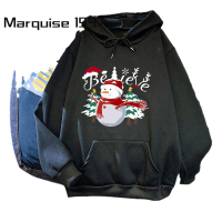 Marquise1997 เสื้อฮู้ด เสื้อแขนยาวอบอุ่น หลวมและสบาย น่ารัก คลาสสิค เท่ ล้ำสมัย WWY230005B 40Z231007