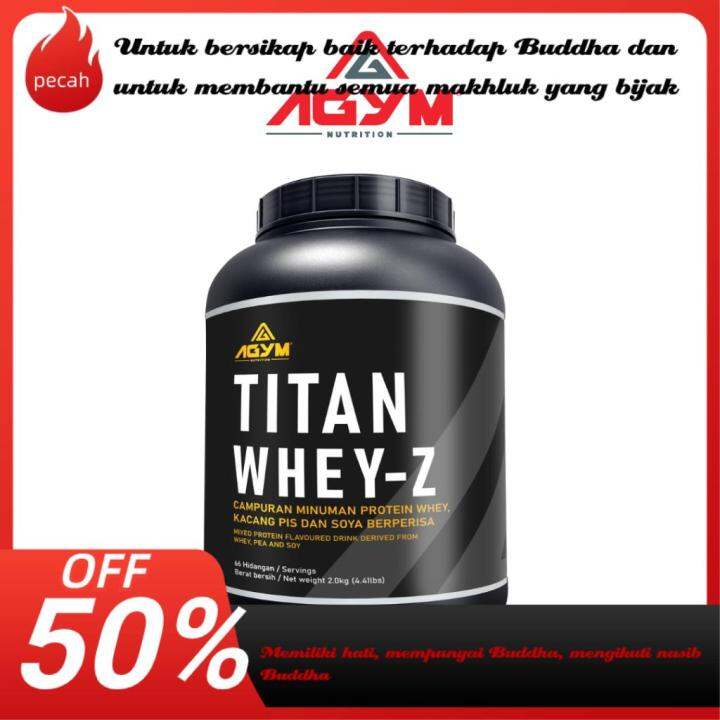 ☆100 genuine☆ Titan Whey Protein Blend 2kg (66 servings) BEST PRICE