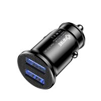 OWIRE 12W หัวชาร์จ อะแดปเตอร์ ชาร์จในรถ 2ช่อง usbชาร์จเร็ว USB car charger quick charge หัวชาร์จ อะแดปเตอร์ ชาร์จในรถ