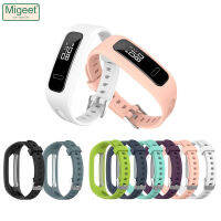 Migeet สาย4e สายสำหรับ Huawei ซิลิโคนสายรัดข้อมือ/สาย3e /Honor Band 4 Running