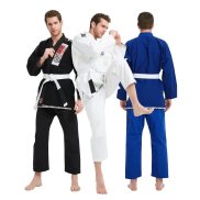 Brazil nhu thuật gi bjj kimono màu xanh 450 gram MMA đồng phục preshrunk