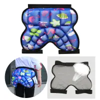 Miracle Shining 3D Padded Hip Protection Shorts Butt Guard Pad Shockproof for Kids