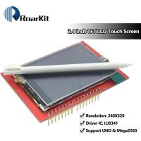 【❂Hot On Sale❂】 mxizg โมดูล Lcd หน้าจอจอแอลซีดีที่มีการตอบสนองสูง2.4สำหรับบอร์ด R3 Arduino Uno และรองรับ Mega 2560ด้วยปากกาสัมผัส Gif