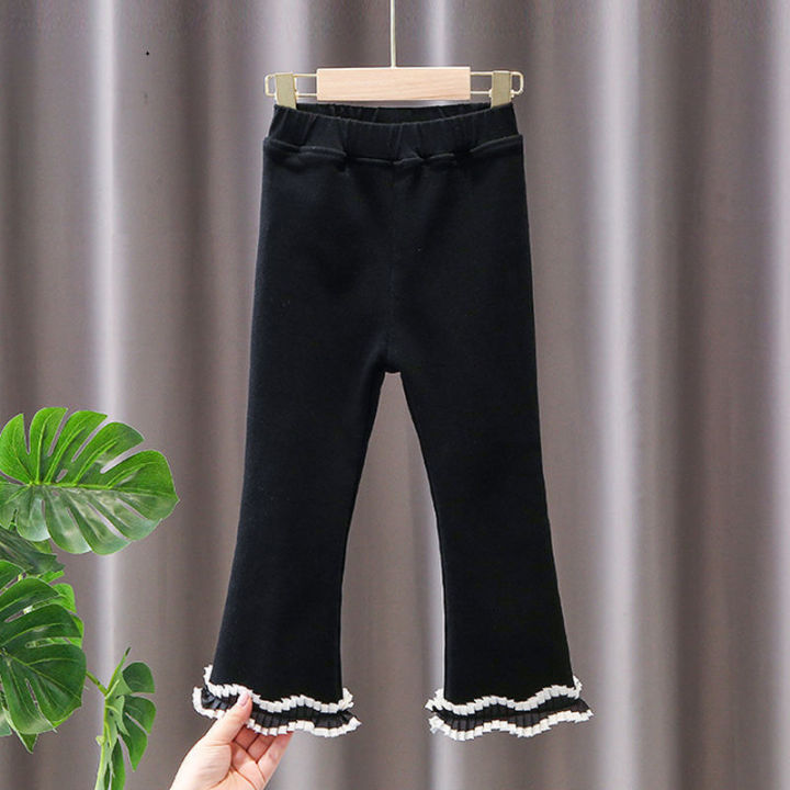 Girls' Flared Pants Spring Summer 2023 New Pants for Middle and Small ...