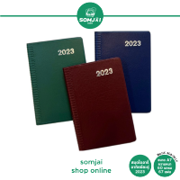 Diary Planner สมุดแพลนเนอร์ 2023 สมุดไดอารี่อาทิตย์ละคู่ ขนาด A7 ความหนา 60แกรม 64แผ่น DX 308-001X คละสี