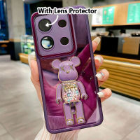 KOSLAM ฟิล์มป้องกันกล้องเคสโทรศัพท์กันตกสำหรับ Infinix GT 10 Pro 5G Hot 30 5G Note 30 4G 5G 30 Pro 30i Smart 7ดีไซน์ใหม่ปลอกโทรศัพท์มือถือ TPU แบบนิ่มมีในสต็อก