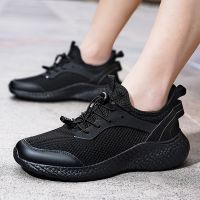 New Mens Shoes Casual Sports Shoes Mesh Shoes Flat Heel Mens Basketball Shoes All Black In Fitness Running Shoes Large 48