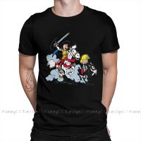 Gaston New Arrival T-Shirt Johan And Peewit Shirt Crewneck Cotton Men Tshirt For Adults Plus Size