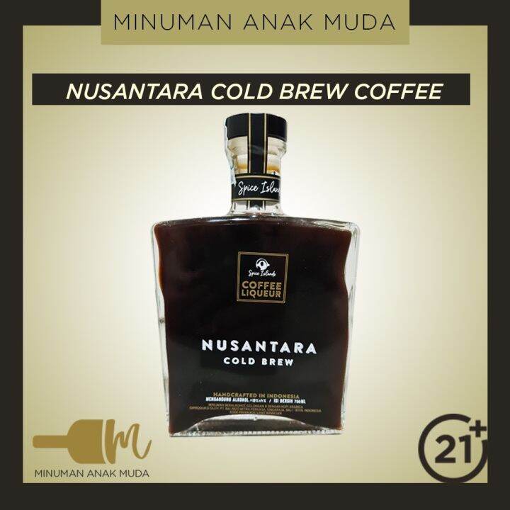 Nusantara Cold Brew Coffee Liqueur 750ml mirip Kahlua Minuman Anak