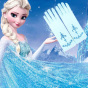 KORNASUE Găng tay Bọn trẻ Đăng quang Các cô gái 24cm Găng tay đông lạnh Sequins In Găng tay Elsa Công chúa găng tay thumbnail