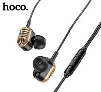 HOCO DM24 wired earphone หูฟังอินเอีนร์ มีปุ่มรับสายวางสาย แจ็ค 3.5mm. เสียงดี ของแท้ HOCO มีของพร้อมส่ง