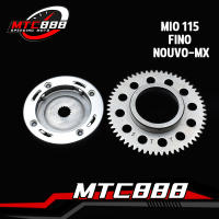 ชุดครัชสตาร์ท ชุดใหญ่ สำหรับ mio 115 fino nouvo-mx (คาบู) วันเวย์สตาร์ท จานครัชสตาร์ท 5TY ชุดใหญ่ ครัชสตาท + ูมูเลย์พร้อมลูกปืน สินค้าคุณภาพ