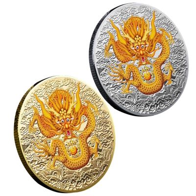 【CC】﹊∏  Chinese Coin Commemorative Coins Collectible Double-Sided Collection Badge Year