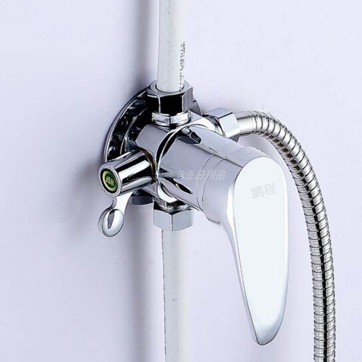 Water mixing valve of solar water heater with water surface mounted old