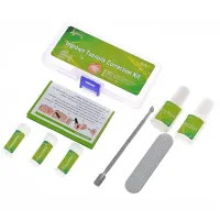 Ingrown Toenail Correction Tool Set Ingrown Toe Nail Pedicure Elastic Patch Straightening Clip Brace with Glue Foot Care Kit New Adhesives Tape