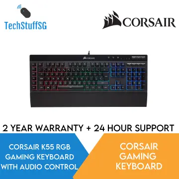  Corsair K55 PRO LITE RGB Wired Membrane Gaming