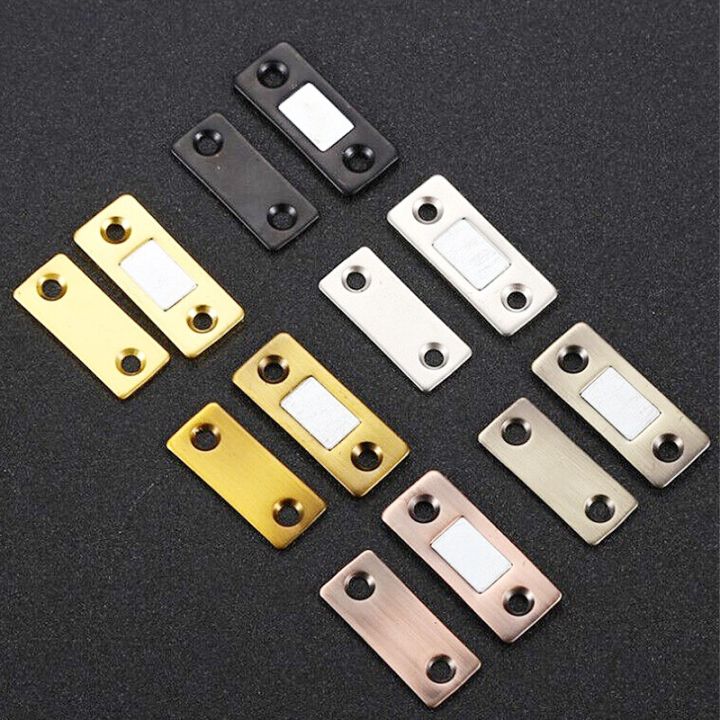 Super Thin Stainless Steel Hidden Magnetic Door Catch Latch Cabinet ...