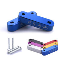 Blue Tuning MonsterอลูมิเนียมBillet Racingช่องระบายอากาศกระโปรงหน้ารถSpacer Risers 4Pcsเครื่องซักผ้ากันกระแทกสำหรับHonda Civic 92-95 EG / 96-00 EK