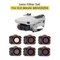 ชุดตัวกรองเลนส์กรองแสงโดรนสำหรับ DJI Mini 2 UV ND ND4 CPL/8/16/32PL ชุดตัวกรองแสงสำหรับกล้องสำหรับ DJI Mavic Mini 2 /SE/โดรนขนาดเล็กอุปกรณ์เสริม