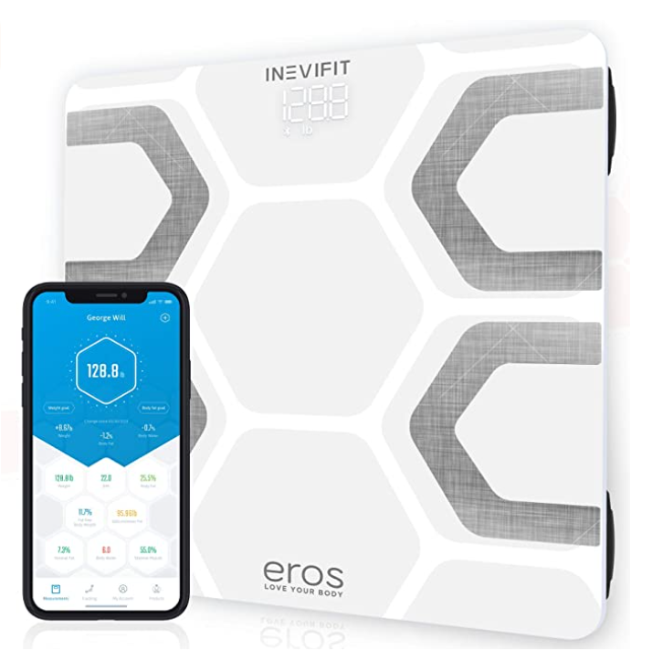 INEVIFIT EROS Bluetooth Body Fat Scale Smart BMI Highly Accurate ...