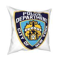 （ALL IN STOCK XZX）New York Police Department Cute Funny Decorative Square Pillow Case, Brooklyn Police 99, Brooklyn Nine, NBC B99, Jack Peralta, Amy San Diego, New York   (Double sided printing with free customization of patterns)