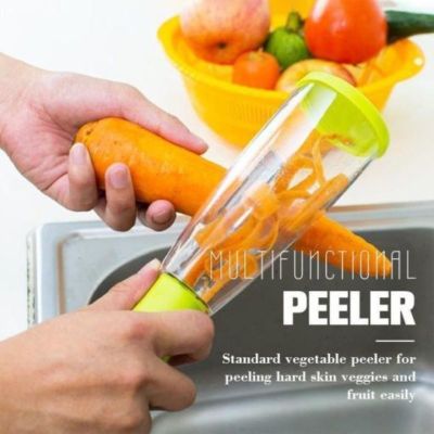 2022 Stainless Steel Peeling Knife with Plastic Storage Box for Vegetable and Fruit Skin Peeler Kitchen Tool Accessories Cocina Graters  Peelers Slice