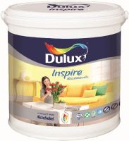 ดูลักซ์ อินสไปร์ สีน้ำทาภายใน (ชนิดด้าน) ขนาด 3 ลิตร (999 Dulux Inspire Interior Sheen)