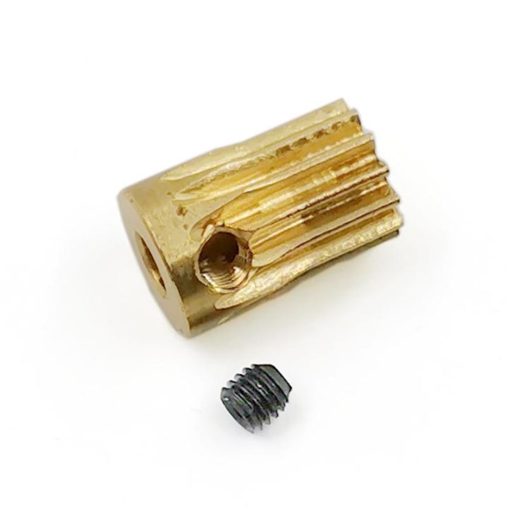 ใหม่13-t-0-5m-jackscrew-ทองแดงเกียร์13ฟันตัวต่อเพลามอเตอร์3-2-5-3-17mm-หลุม-od-7-5mm-มอเตอร์ไฟฟ้าปีกนกโลหะ