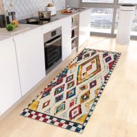 【ATG】พรมปูพื้นรูปแบบ FloorMoroccan Boho RugEntranceKitchen Mats For Floor Bathroom Rugs And Mat Set