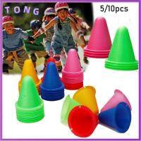 TONG 5/10Pcs พลาสติก กีฬา เครื่องมือโรลเลอร์สเก็ต Skate Marker Cones อุปกรณ์ฝึกซ้อม มาร์คกิ้งคัพ ฟุตบอล ลูกกลิ้ง ฟุตบอล