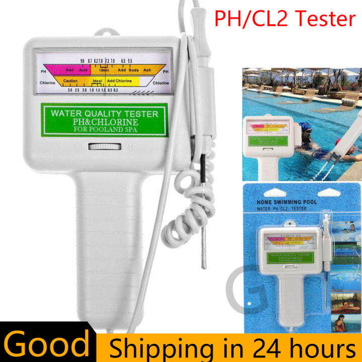 2in1 Water Quality Testing Device Pc-102 Ph Tester Water Chlorine 