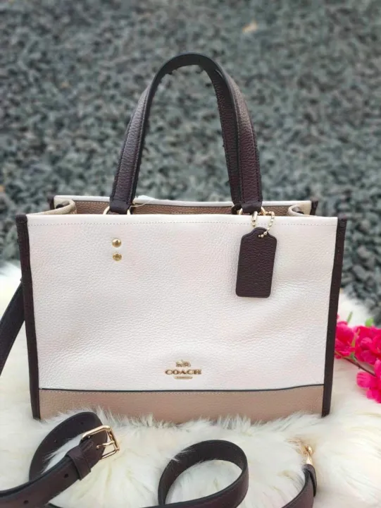 Guaranteed Original Coach C2182 Dempsey Carryall In Colorblock