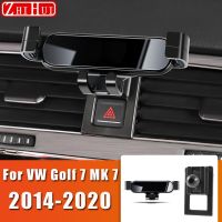 For Volkswagen VW Golf 7 8 MK7 MK8 Sportsvan Car Mobile Phone Holder Air Vent Mount Bracket Gravity Bracket Stand For LHD Car Mounts