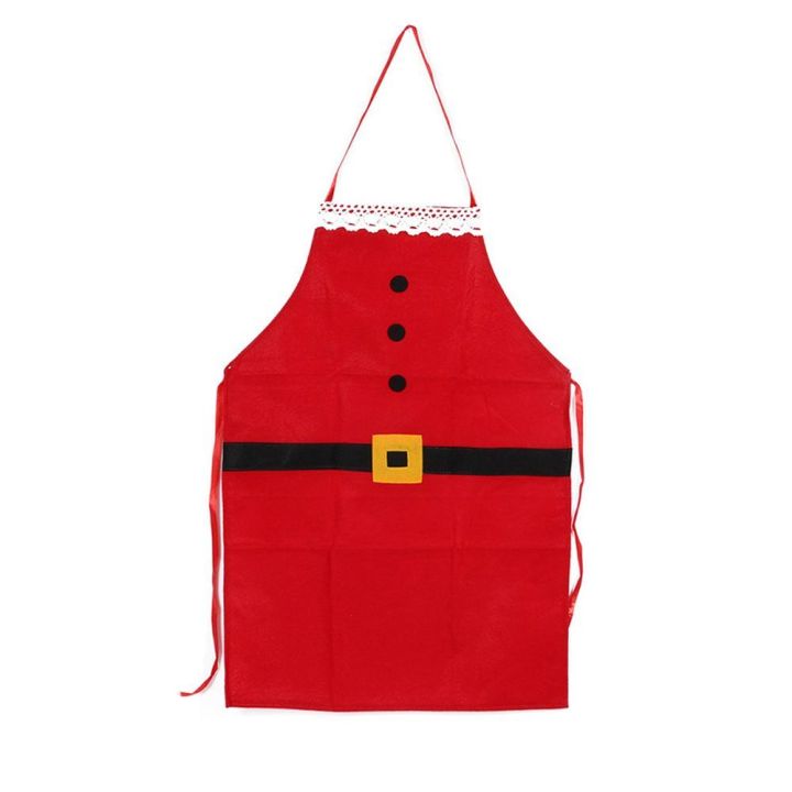 taz1345-cute-red-cloth-santa-claus-apron-non-woven-christmas-tablier-festival-party-dinner-apron-cooking-apron-kitchen-apron-pinafore