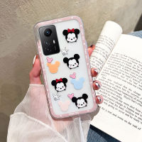 เคสสำหรับ Redmi Note 12S ฝาครอบด้านหลังเป็นซิลิโคนนิ่มเคสการ์ตูนน่ารักป้องกันการตกสำหรับ Redmi Note 12S