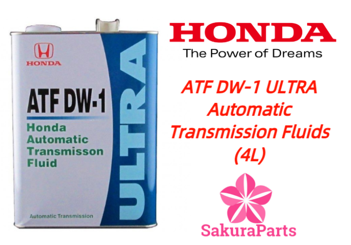 Honda ATF DW-1 ULTRA Auto Transmission Fluid DW1 4L | Lazada