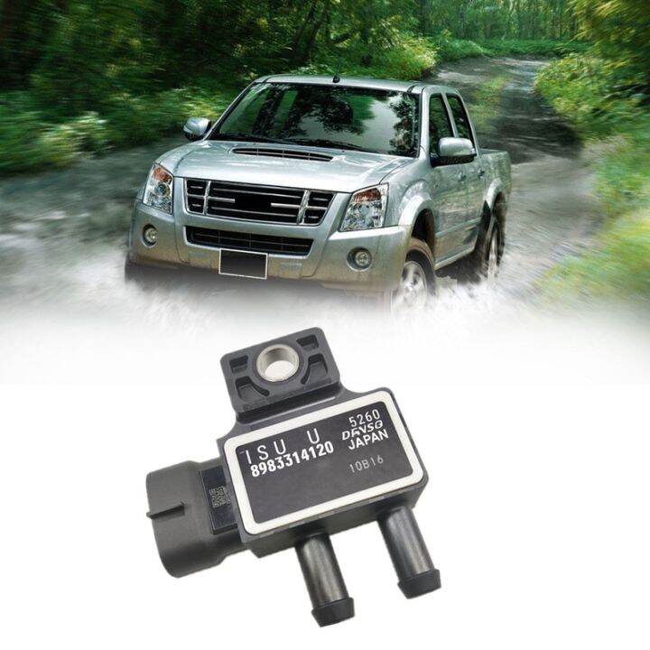 2x-car-exhaust-dpf-differential-pressure-sensor-for-isuzu-d-max-damx-mux-8983314120