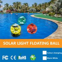 New Outdoor Floating Underwater Ball Lamp Solar Powered Color Changing Swimming Pool Party Night Light For Yard Pond Garden La