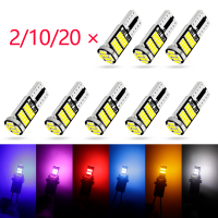 2/10/20 Pcs T10 W5W หลอดไฟ LED Canbus 6500K 26 SMD 4014 ชิปสำหรับ BMW Audi Mercedes benz รถแผนที่ภายในโดมไฟสัญญาณ 12V-jjjvjvjyvuyvksbjd