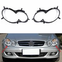 Car Front Headlight Lens Cover Trims Strip Headlight Sealing Strip Gasket for W209 CLK 2003-2009