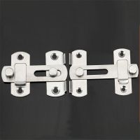 3/4 Inch Stainless Steel Home Safety Slide Lock Hardware Gate Door Bolt Latch Door Hardware Locks Metal film resistance