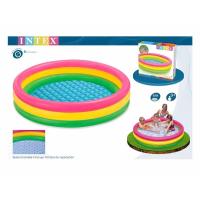 Intex 57422 สระน้ำกลม 3ชั้น 147x33cm Three Ring Pool