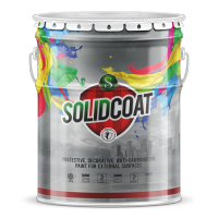 SOLID COAT สีทาภายในและภายนอกกันน้ำ 100% - 20L